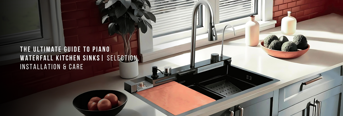 The Ultimate Guide to Piano Waterfall Kitchen Sinks | Selection, Installation & Care