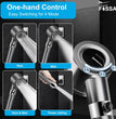 Fossa Snow 2 in 1 Handheld Shower Set with Filter, 3 -Gear Spray High Pressure Shower Head, Hard Water Softener for Shower, High Pressure Hand Shower Head for Bathroom with Pause Switch