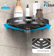 FOSSA Bathroom Shelf, Rustproof Corner Shower Caddy for Bathroom Kitchen Organizer, 304 Stainless Steel (Triangle,1 Packs) - Fossa Home 