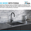 Fossa 21"X18"X09" Single Bowl Stainless Steel Handmade Kitchen Sink Black Matte Finish - Fossa Home 