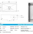 Fossa 30"x18"x10" Single Bowl Stainless Steel Handmade Kitchen Sink Matte Finish - Fossa Home 