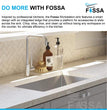 Fossa 30"x18"x10" Single Bowl Stainless Steel Handmade Kitchen Sink Matte Finish - Fossa Home 