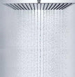 Fossa 4x4 Rain Overhead Shower Square 304 Stainless Steel Rain Showers Overhead Wall Mounted, Without Arm UOHS-001 - Fossa Home 