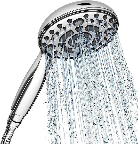 Fossa 6x6 Rain Overhead Shower Square 6 Spray Settings - including ...