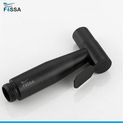 Fossa Hand Held Bidet Sprayer Premium Stainless Steel Sprayer Shattaf - Bidet Spray Head for Toilet, Hand Bidet Sprayer for Toilet Black - Fossa Home 