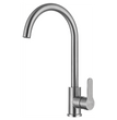 Fossa High Pressure Kitchen Faucet 360° Swivel, Stainless Steel Kitchen Faucet, Kitchen Mixer Tap with High Spout-257mm (Silver) - Fossa Home 