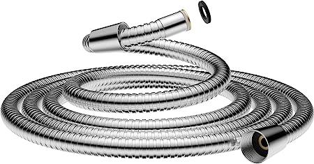 Fossa Large Bore Shower Hose 1Mtr Universal Anti-Kink and Leak-Proof Hose Pipe - Fossa Home 