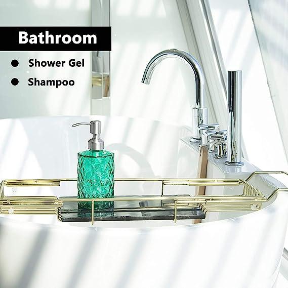 Fossa Glass Soap Dispenser - Refillable Wash Hand Liquid, Dish Detergent, Shampoo Lotion Bottle with Brushed Nickel Pump Holder, Ideal for Bathroom Countertop, Kitchen, Laundry Room GSD-003 - Fossa Home 