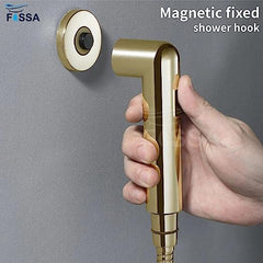 Fossa Magnetic Health Faucet With Magnetic Holder/Bidet Sprayer for Toilet and Bathroom/Jet Spray Gold - Fossa Home 