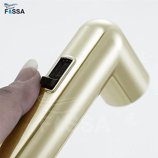 Fossa Magnetic Health Faucet With Magnetic Holder/Bidet Sprayer for Toilet and Bathroom/Jet Spray Gold - Fossa Home 