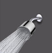 Fossa Mike Shower 4.5-inch With 6 Arm/Modern Showerhead 1-Spray PowderRain With Quick Clean in Chrome (Chrome Finish) Fossa Home