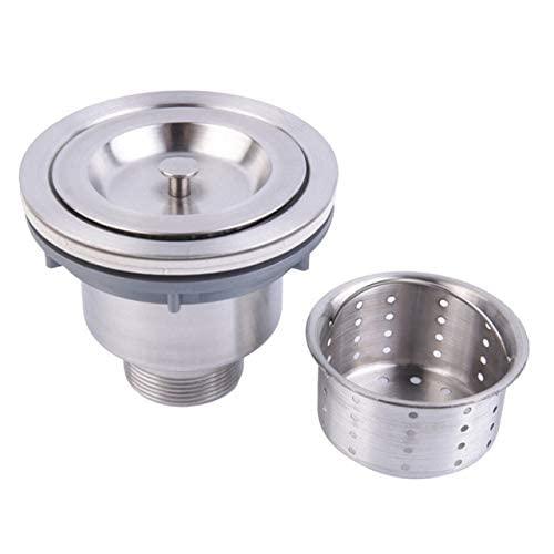 Fossa Stainless Steel Kitchen Sink Drain Waste Coupling 304'' with Under Basket, 4 X 4 - Fossa Home 