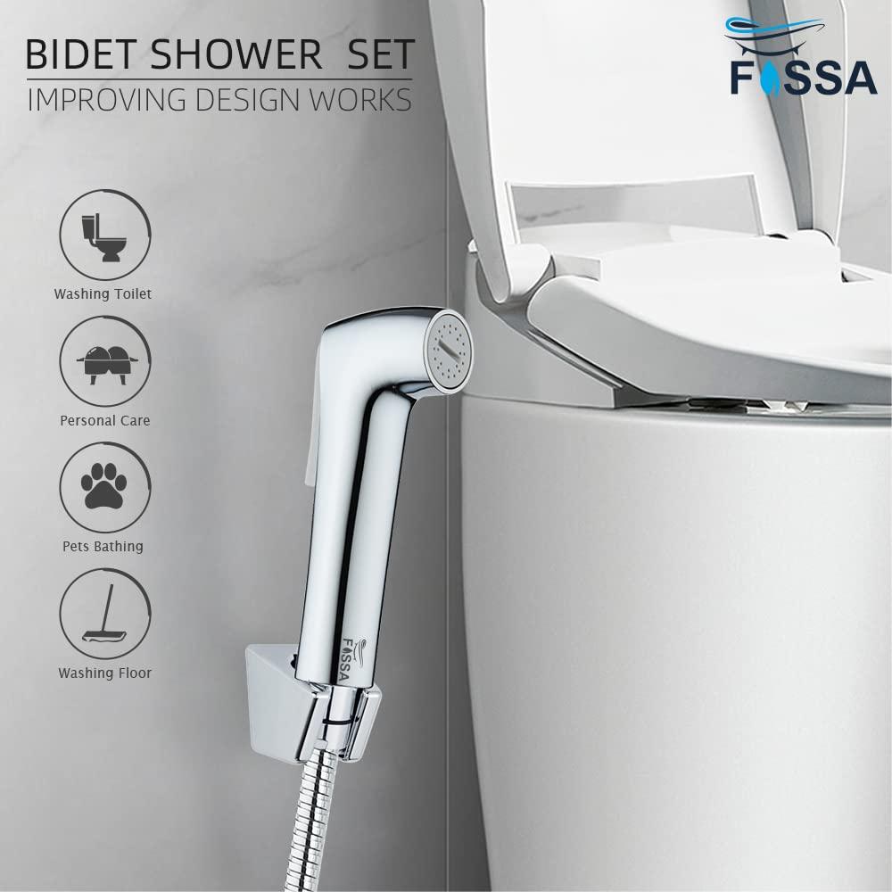 Fossa Sting Health Faucet/Bidet Sprayer Premium Sprayer Shattaf - Bidet Spray Head for Toilet, Hand Bidet Sprayer for Toilet - Fossa Home 