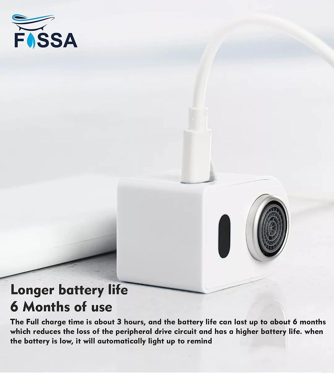 Fossa Touchless Faucet Adapter Smart Sensor Faucet for Kitchen Bathroom Sink Smart Devices Automatic Infrared Sensor Water Saving Device Anti-Overflow Protection - Fossa Home 