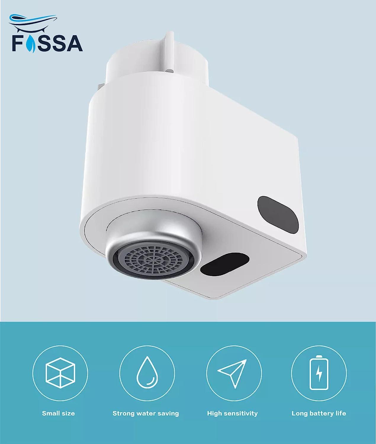 Fossa Touchless Faucet Adapter Smart Sensor Faucet for Kitchen Bathroom Sink Smart Devices Automatic Infrared Sensor Water Saving Device Anti-Overflow Protection - Fossa Home 