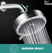 Fossa 360 degrre rotaion overhead shower 