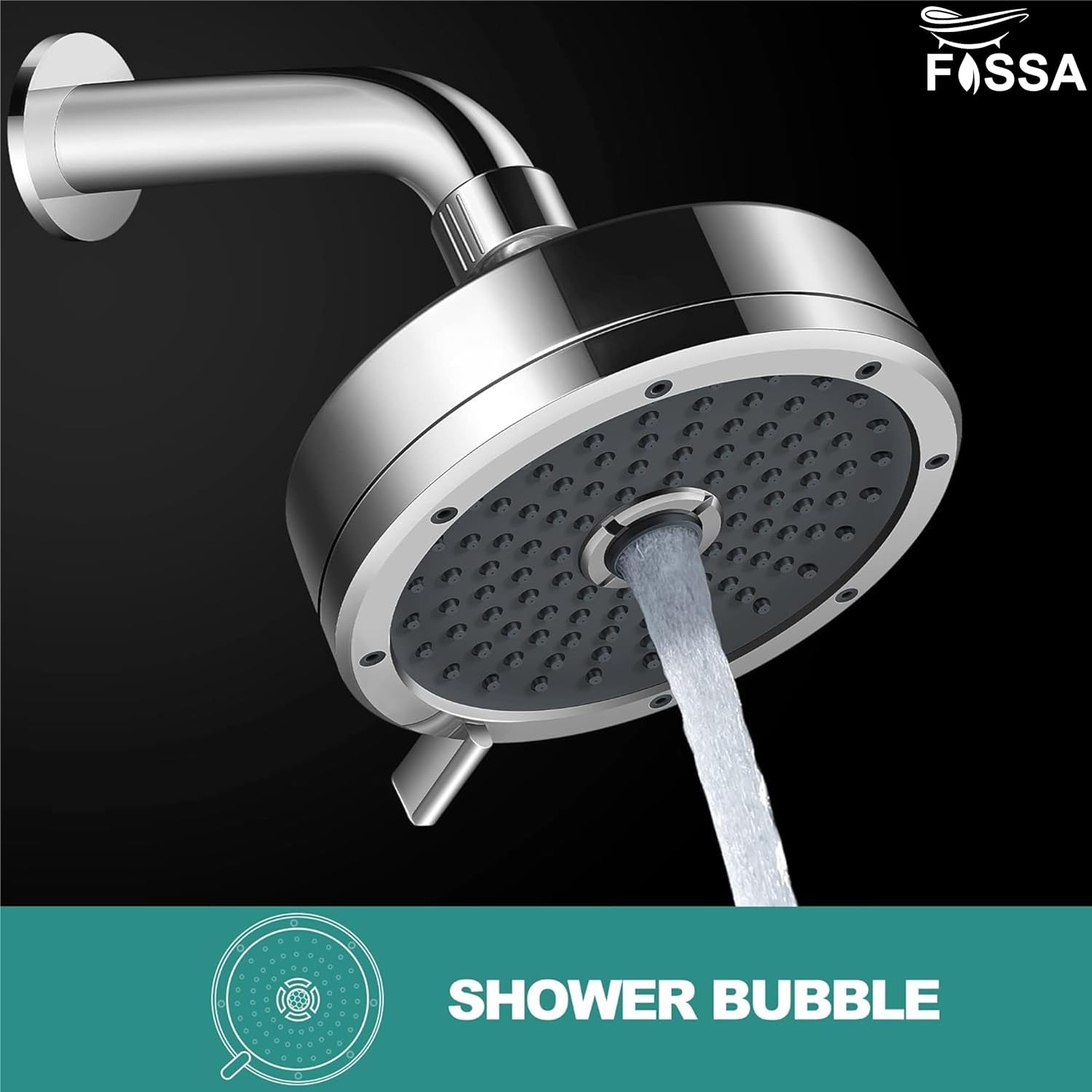 Fossa Overhead round shower 