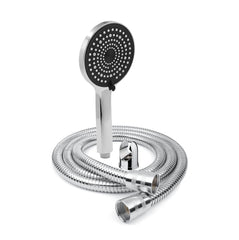 Fossa Gloria Handheld Shower Head with Holder and 1.5 Mtr Shower Hose Hand Held Showerhead High Pressure Water Saving Hand Shower Head ABS, 2 Water Outlet Mode (Hand Shower Full Set)