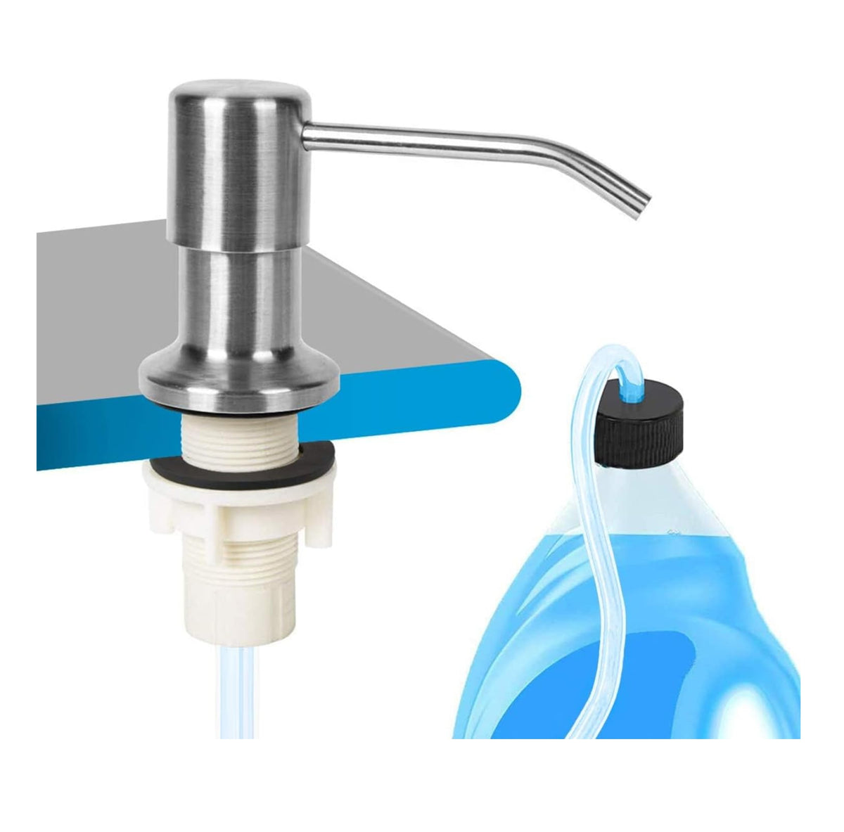 Soap Dispenser with 101 cm Extension Hose