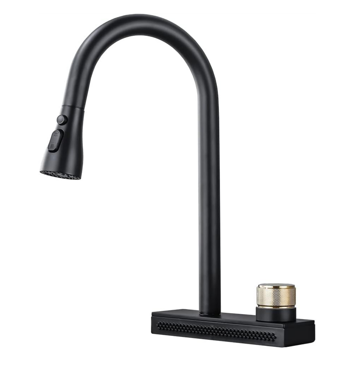 Wainfall Kitchen Sink Faucet Pull Out Four Water Outlet Modes Cold and Hot Can Rotate TAP Fossa Home