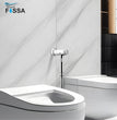 Fossa Magneto Health Faucet/Bidet Sprayer for Toilet and Bathroom with 1 Mtr Hose Pipe and Magnet Holder (Silver) HF-1922