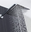 Fossa 10X10 Inch Rain Shower - Fossa Square High Pressure Shower Head Made of 304 Stainless Steel ( Without ARM ) - Fossa Home