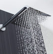 Fossa 12x12 Inch Rain Shower - Fossa Square High Pressure Shower Head Made of 304 Stainless Steel (without ARM ) - Fossa Home