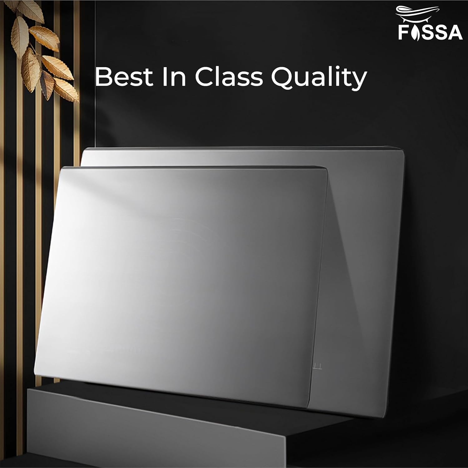 Fossa 15.5"x12"x1" Extra Large 304 Grade Stainless Steel Cutting Board - Thin & Stable | Cutting Boards for Kitchen | Metal Cutting Boards for Kitchen | Pastry Board | Chopping Board | Countertop (Silver) - Fossa Home