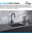 Fossa 20"x17"x09" Inch Single Bowl Premium Stainless Steel Handmade Kitchen Sink Black - Fossa Home