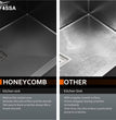 Fossa 24"x18"x10" Inch Single Bowl 304 Grade Honeycomb Embossed Kitchen Sink with Nano Coating (Black ) - Fossa Home