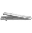 Fossa 24"x4" Shower Liner Brushed Drain Side Hole Rectangular Floor Drain - Fossa Home