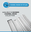 Fossa 24"x4" Shower Liner Brushed Drain Side Hole Rectangular Floor Drain - Fossa Home