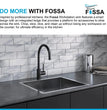 Fossa 27"x20"x10" Inch Single Bowl Premium Stainless Steel Handmade Kitchen Sink Black - Fossa Home