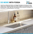 Fossa 27"x20"x10" Inch Single Bowl premium Stainless Steel Handmade Kitchen Sink Silver - Fossa Home