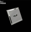 Fossa 4"X4" Inch Rain Shower - Square High Pressure Shower Head Made of 304 Stainless Steel Chrome Finish ( With Arm Set 9" Inch ) - Fossa Home