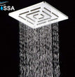 Fossa 4"x4"" Inch Square Fixed Stainless Steel Shower Head for Bathroom Luxury Hotel Luxury Bathroom Shower Head Unique Design ( Without Arm ) - Fossa Home